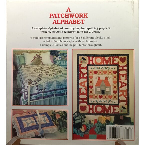 A Patchwork Alphabet By Eileen Westfall Quilt Pattern Book - Picture 2 of 2